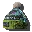 Gray-Ball Winter Beanie Skin