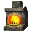 Stone Fireplace